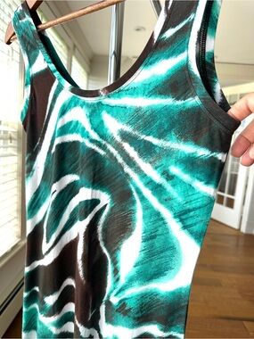 Tommy Bahama Tank Dress, Stretch Knit, Popover Style, Maxi, Stretch Knit